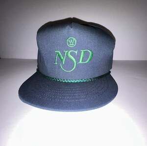 Made in USA Vintage Westinghouse NSD Embroidered Snapback Rope Hat